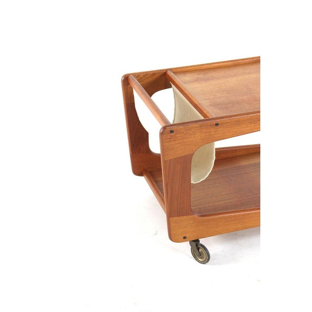 Hellet Bar Trolley with Magazine Holder from Sika Mobler For Sale - Image 14 of 15