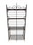 Vintage Rustic Wrought Iron 4 Shelf Bakers Rack For Sale In New York - Image 6 of 8