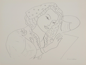 Henri Matisse, Solitary Reverie, Signed Lithograph