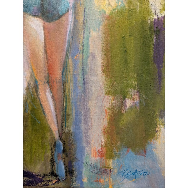 2020s Morning Dance 18x24" Ballet Dancer, New York, Abstract For Sale - Image 5 of 7