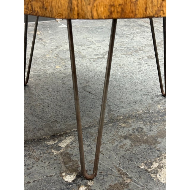 Live Edge Wood Slab Coffee Table For Sale - Image 11 of 12