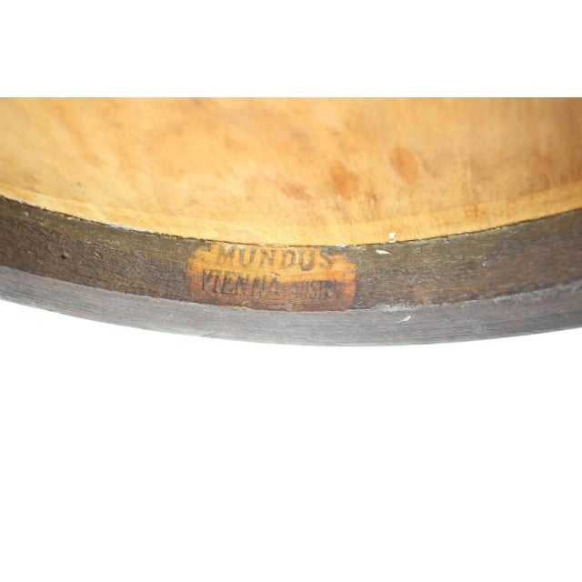 Thonet Mundus Wooden Armchair in Vienna Style, 1920s For Sale - Image 12 of 13