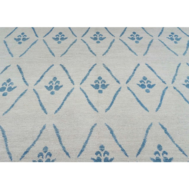 Turkish Oushak Rug 10'4" x 14'3" #20411 For Sale - Image 4 of 8