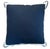 Narclay Butera Pillow - Navy Linen with White Border Design. Includes Down Blend Pillow Insert. 24 x 24