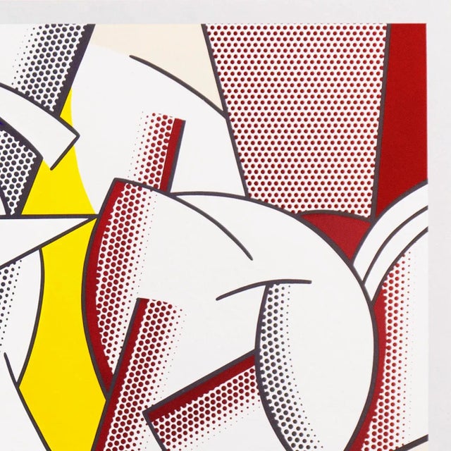 'The Red Horseman' 1975, After Roy Lichtenstein, Hand Signed by Lichtenstein, Leo Castelli Gallery Exhibition Poster, Pop Art For Sale In Monterey, CA - Image 6 of 10