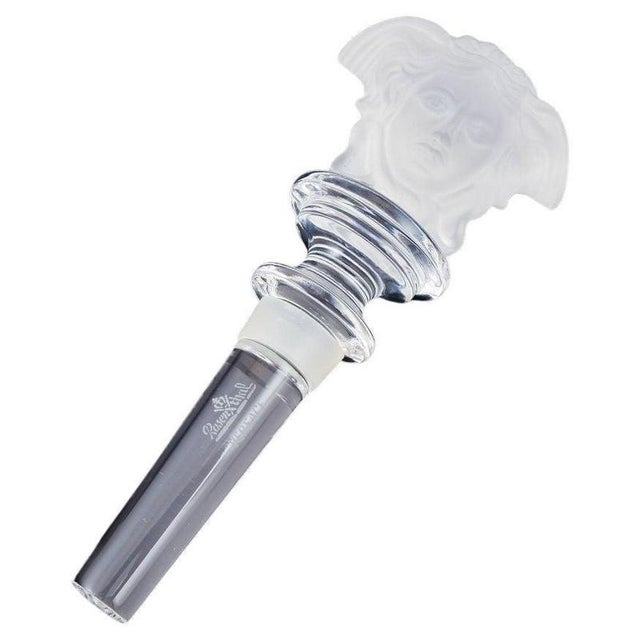 Crystal Stopper with Medusa Motif by Rosenthal for Versace, 1990s For Sale - Image 6 of 6