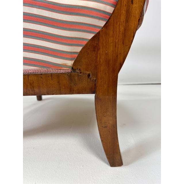 Pair of Early 19th Century Empire Armchairs For Sale - Image 10 of 12