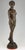 Wood Art Deco Bronze Sculpture of a Standing Nude by Wilhelm Oskar Prack, 1930s For Sale - Image 7 of 9