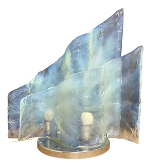 Murano Glass Table Lamp by Carlo Nason for Mazzega, 1970s