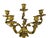 Rococo Rococo Gilt Bronze and Brass 5-Light Candelabras with Putti, Set of 2 For Sale - Image 3 of 10