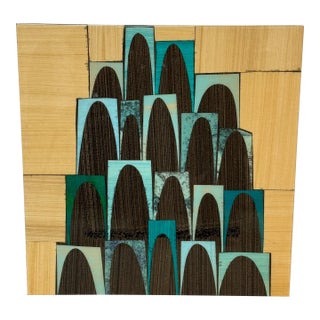 Circa 2005 Rex Ray Mixed Media + Resin Collage For Sale