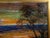 Orange Mid-Century American Impressionist Landscape Painting of Mexico Coast by Walter Bailey For Sale - Image 8 of 15