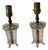 Petite Antique Glass Lamps - a Pair For Sale