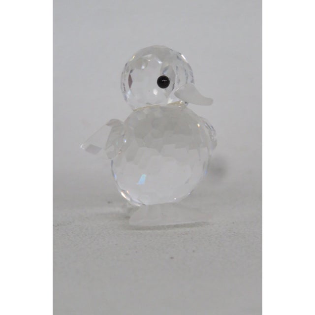 Swarovski Crystal Beauties of the Lake Series Mini Standing Duck Figurine 5077b For Sale - Image 10 of 12