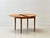 Wood Round Extendable Cherrywood Table with Star Veneer, 1950s For Sale - Image 7 of 16