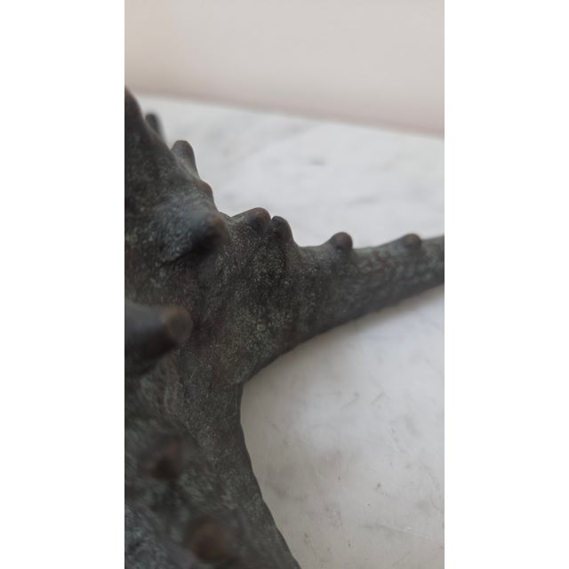 Late 20th Century Maitland-Smith Verdigris-Finish Starfish Sculpture For Sale - Image 10 of 16
