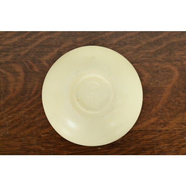 Ceramic Rookwood Pottery Arts & Crafts Glazed Ceramic Art Pottery Bulbous Vase, 1945 For Sale - Image 7 of 10