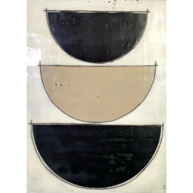 2020s Encaustic Mixed Media Installation by Gina Cochran - "Elements" - 9 Panels For Sale - Image 5 of 11