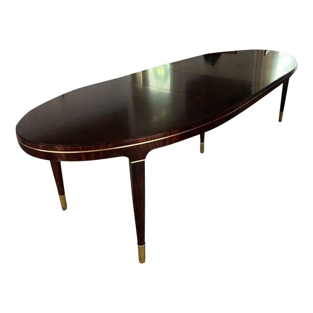 Woodbridge Furniture Lynn Extendable Solid Oak Dining Table | Chairish