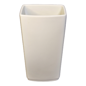 1950s Rare Gerold Porzellan Vase ~ Unique ~ West Germany White Porcelain
