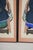 Blue Antique 66" Tall Chinese Ancestral Painted Portraits, a Pair For Sale - Image 8 of 12