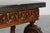 Wood Napoleon III Style Carved Walnut Side Table with Bluestone Top, France, 1900s For Sale - Image 7 of 15