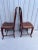 Chinese Early 20th Century Antique Pair of Chinese Solid Rosewood Side Chairs For Sale - Image 3 of 12
