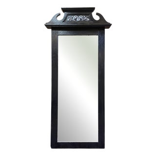 Vintage Empire Pillar Mirror For Sale