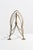 Metal 1960s Neoclassical Brass Swan Magazine Rack, Maison Jansen Style For Sale - Image 7 of 8