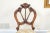 Late 20th Century Vintage Upholstered Carved Hall Chairs—A Pair For Sale - Image 4 of 12