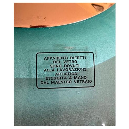 Vintage Murano Glass Table Lamp, 1970s For Sale - Image 4 of 11