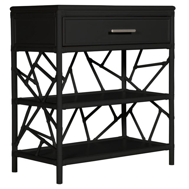 Tiffany End Table in Black For Sale - Image 4 of 7