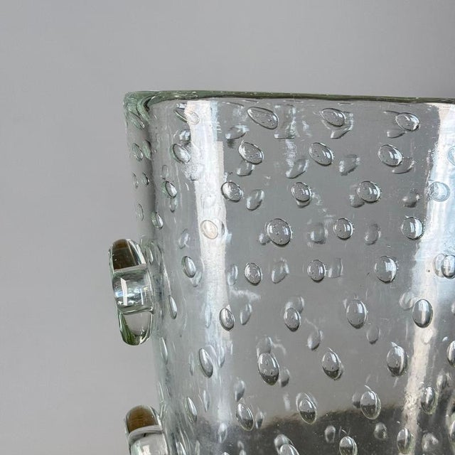 1930s Pulegoso Glass Vase with Applied Discs by Ercole Barovier, 1930s For Sale - Image 5 of 17