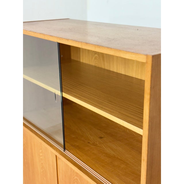Vintage Highboard in Ash from VEB Hellerau For Sale - Image 5 of 14