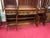 Vintage Federal China Cabinet, Lighted Breakfront Mahogany For Sale - Image 6 of 12