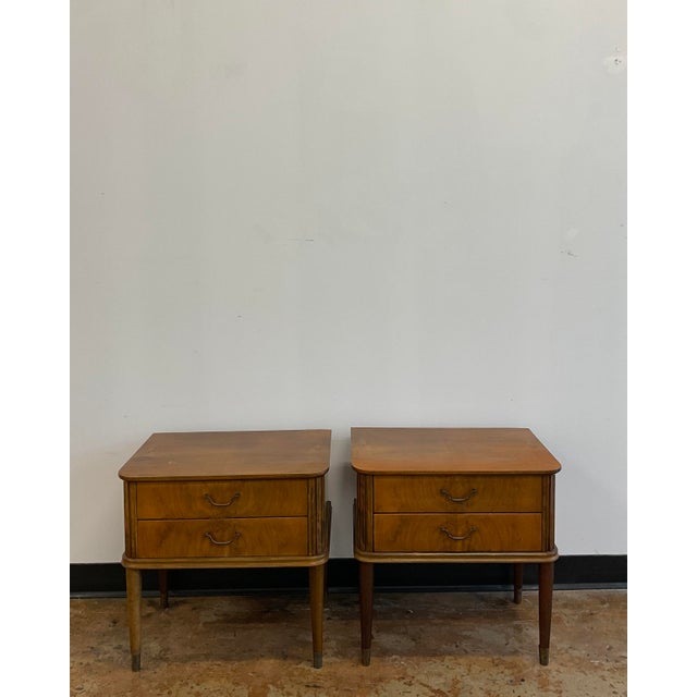 Pair of Vintage Scandinavian Nightstands For Sale - Image 13 of 13