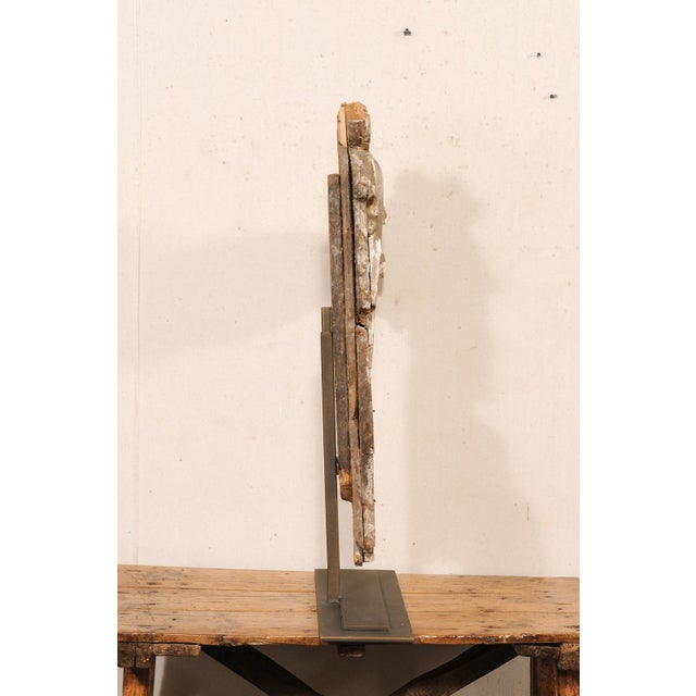 Italian 18th C. Scrolled Fragment on Stand For Sale - Image 10 of 10