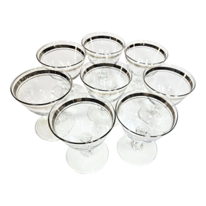 Dorothy Thorpe Champagne Coupes- Set of Eight