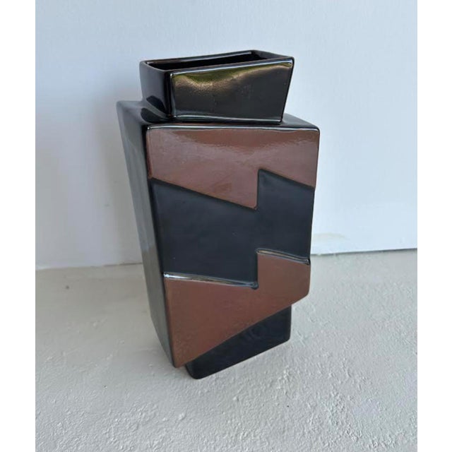 Gustavsberg 1960s Flash Abstract Vase by Margareta Hennix For Sale - Image 4 of 6