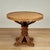 Vintage Bamboo and Grasscloth Dining or Center Table For Sale - Image 9 of 10