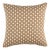 Schumacher x Celerie Kemble Betwixt 22" Pillow in Biscuit/Ivory For Sale