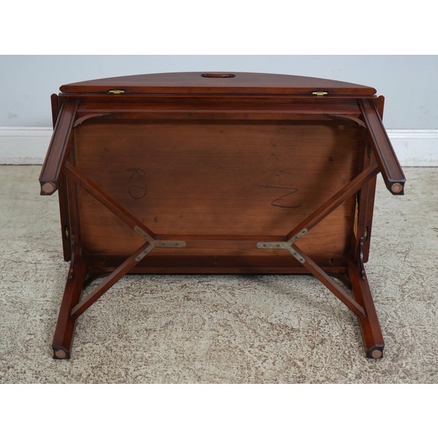 Henkel Harris Cherry Chippendale Butler Coffee Table | Chairish