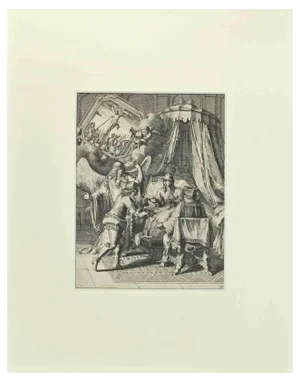 Romeyn de Hooghe, La Manière de se Bien Preparer à La Mort, Etching, 1700