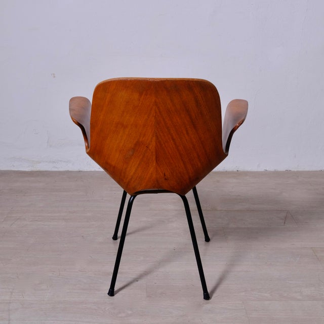 Medea Armchair by Vittorio Nobili for Fratelli Tagliabue, 1950s For Sale - Image 4 of 18