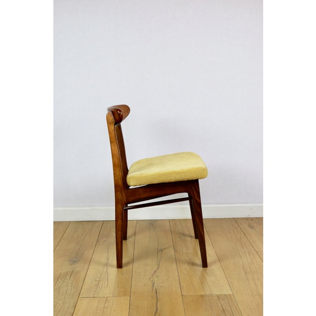 Vintage Yellow Chairs from Hałas, 1970s, Set of 2 For Sale - Image 11 of 15