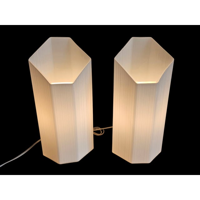 Pair of Mid-Century Modern Murano Vetri Lamps For Sale In West Palm - Image 6 of 9