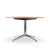Mid 20th Century Florence Knoll Mid Century Walnut and Chrome Dining Table For Sale - Image 5 of 7