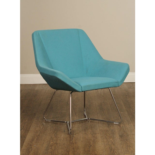 Keilhauer Furniture Keilhauer Mid Century Modern Style Pair of 'Cahoots' Lounge Chairs For Sale - Image 4 of 12