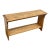 Pine Wood Console Table With Display Shelf, Vintage For Sale