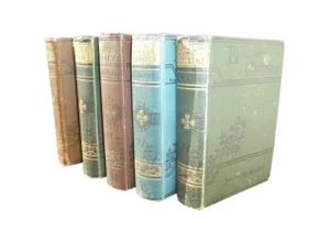 Pastel Louisa May Alcott Books - Set of 5